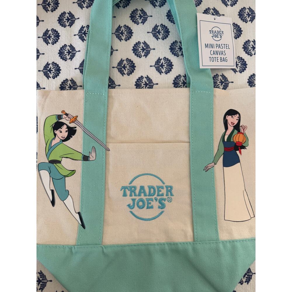 Disney Mulan Custom Made Trader Joes Mini Tote